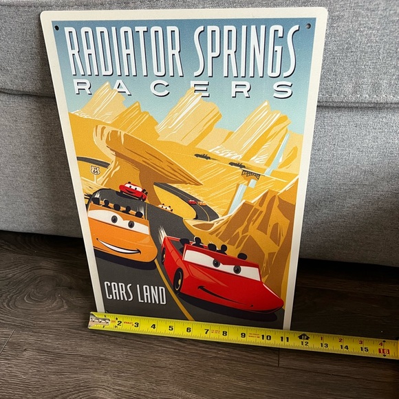 Radiator Springs Racers Metal Sign - Picture 3 of 4